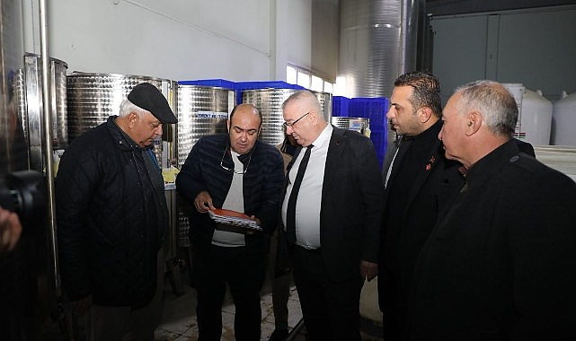 Edremit Belediye Başkanı Mehmet Ertaş:  “Tek bir zeytin tanesi heba olmuyor”