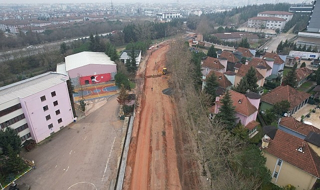 Alikahya tramvay hattı, Kocaeli Stadı’na doğru hızla ilerliyor  Büyükşehir ulaşımda çığır açıyor