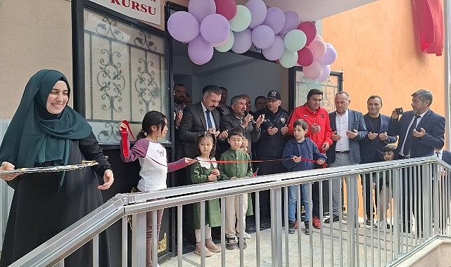 Kemer Müftülüğü Hasan Fatma Çavlı Kur’an Kursu, Arslanbucak Mahallesi’nde düzenlenen törenle açıldı.