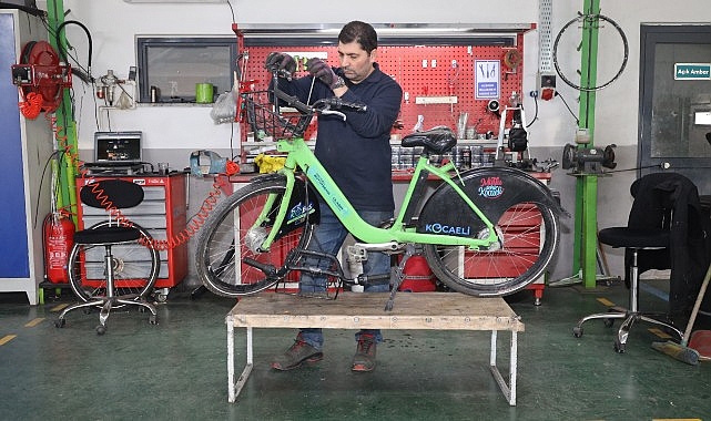 KOBİS bisikletleri usta ellere emanet