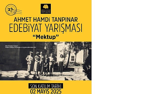 Ahmet Hamdi Tanpınar Edebiyat Yarışması için başvurular başladı