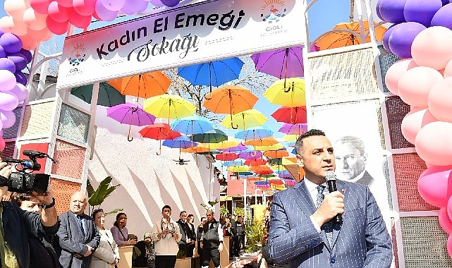 Çiğli’de “Kadın El Emeği Sokağı” Açıldı