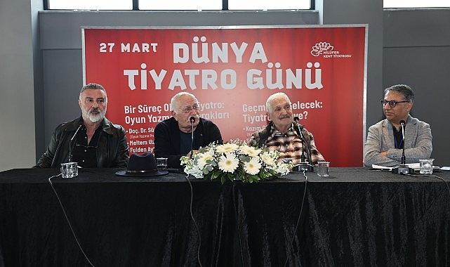 Dünya Tiyatro Günü’nde “tiyatro” konuşuldu