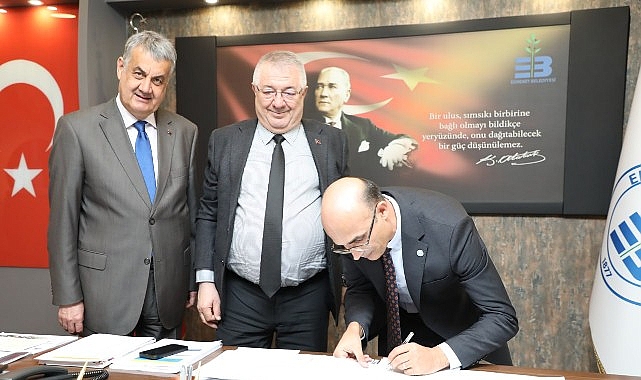 Edremit belediyesi ile Altınoluk MYO arasında eğitim iş birliği