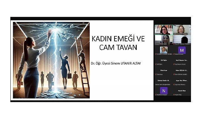  EÜ Sağlık Bilimleri Fakültesinde “Kadın Emeği ve Cam Tavan” Söyleşisi düzenlendi