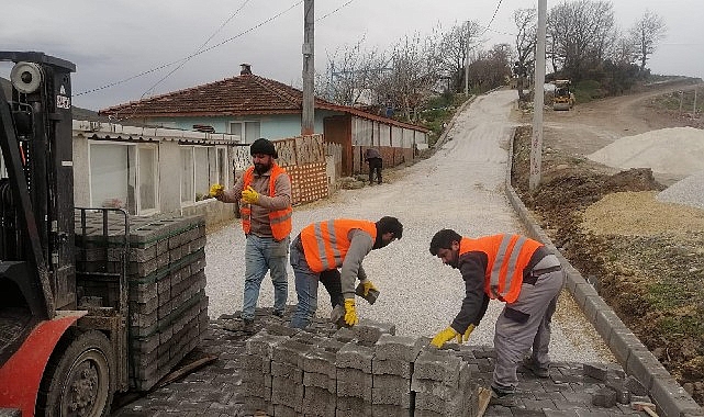 Karamürsel’e 35 bin metrekare parke yol