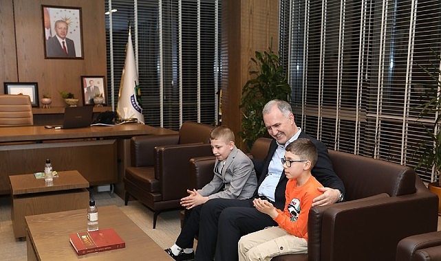 Başkan Taban Otizmli Çocuklarla Buluştu