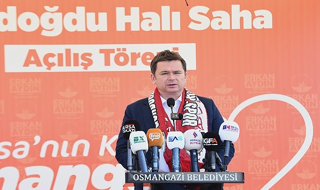 Gündoğdu Futbol Sahası hizmete açıldı