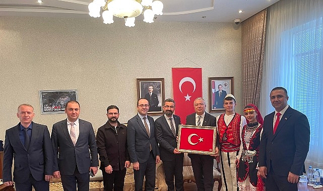 İnegöl Belediyesi Halk Dansları Kazakistan’da ülkemizi temsil etti