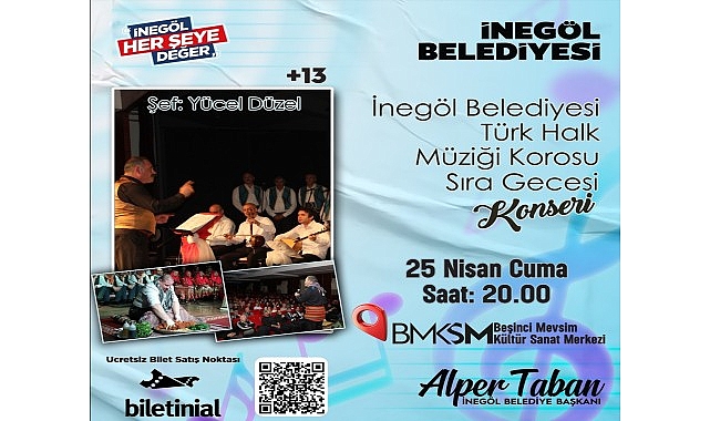 İnegöl Belediyesi’nden 23 Nisan’a Özel Etkinlikler