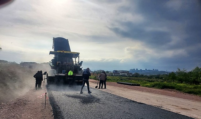 Büyükşehir’den Kartepe’de asfalt hamlesi